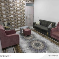 كنبة ٦نفر • جديدة • قليلة الاستخدام