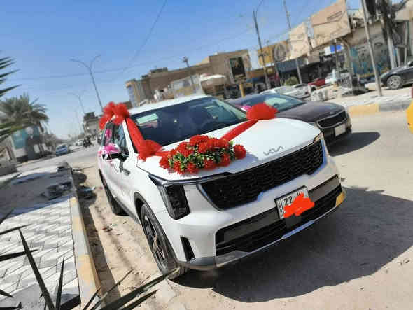 كيا سورنتو خليجي 
 موديل 2024
ماشيه38 الف 
السياره كفاله عامه من جميع النواحي 
محرك ٣٥٠٠ 
رقم اربيل بسمي 
بصمة
 تشغيل عن بعد
داته شو لد نهاري  
سايد بريك بصمه
كير ماوس
كشنات خلفيه كهرباء
داخل بيجي
كراسي كهرباء 
شاشة اعطال
كاميرا دواره
تحكم ستيرن
شفتات كير بالاستيرن
الانارة الداخلية متغيرة (7 الوان)
اوتو هولد + مود درايف 
تبريد ثلاث قطع 
السيارة 7 راكب 
بردات خلفية 
شاحن واير ليس
كل كشنات كهرباء 
طي كشنات خلفيه كهرباء
تخم كاعيات اصلي 
4انضمه قياده
حساس امامي خلفي
شحن واير لس أصل 
سايد بريك كهرباء بصمه
 جنطه كهرباء ( ذكيه)
فوول تحكم ستيرن
كروس اومثبت سرعه 
 تبريد ٣ قطع
ترايش جانبيه نيكل
 دواسات الابواب ليزريه 
إشاير بالمري 
 المري أوتو
 لايتات زينون+ لد امامي وخلفي+ لد نهاري وليلي+ كشافات رباعيه
 حساسات اماميه وخلفيه
كاميرا خلفيه دواره أصل
 عدة الامان/ مطفئة+ مثلث فسفوري وباقي العدد
يدات نيكل مع لد ليزري ترحيب
البردات خلفيه اصل
مانع انزلاق ABS 
ترحيب عند الاقتراب من السياره وعند اغلاق باب السياره وعند اطفاء السياره
ويل كب كروم حجم  
الاستفسار ***********

