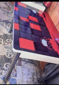 ميز مع ٤ كراسي • يتكبر ويصغر • طاولة سفرة