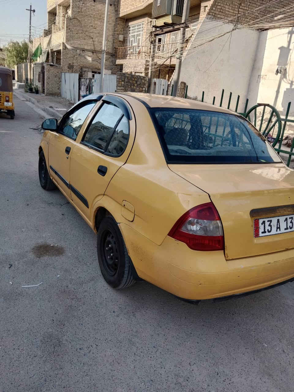 سلام عليكم 
طيبة ٢٠١٥ رقم ميسان انكليزي باسمي 
كير مكينه جدد تبريد شغال بيها ضربه بالجاملغ عكس السايق السعر ٣٠ 
مكاني بغداد الشعب 
***********

