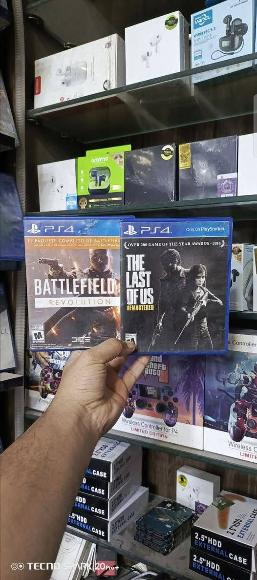 العاب مستخدم و جديد للبيع أو مراوس 🎮
ضمان استبدال ٣ أيام 🔥

توصيل متوفر للجميع المحافظات
بغداد مدينة الصدر قطاع ٧١
***********
