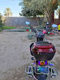 دراجه شحن للبيع بطاريات جدد قبل سبوع شادهن عدد 6 نضافه فولل عل فحص للت...