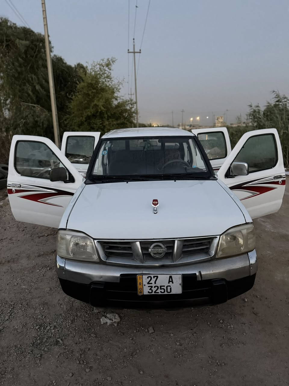 سلام عليكم نيسان 2006 كير مكينه اكسن مكفولات حداديه جديده هزه جديده كهربائيات كله شغاله سياره نضيفه رقم دولي بسمي تحويل مباشر تبريد شغال السعر 80 وبيه مجال لشراي لاستفسار اكثر ***********
