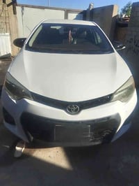 اسلام عليكم كورلا موديل 16 للبيع بيه ضرر اربع قطع وبيها راس الشاصي جهه...