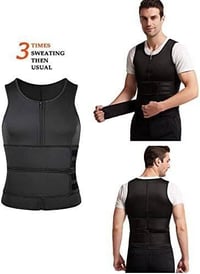 مشد حراري • نيوبرين أصلي • مقاسات XL XXL XXXL