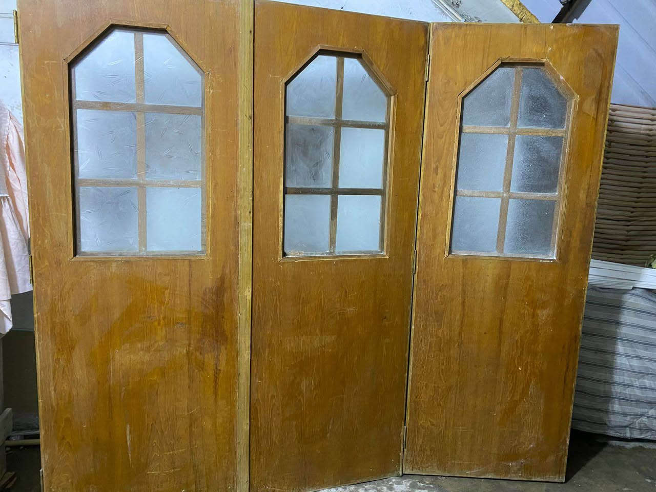 ‎باب  دفتري 3 بيبان +باب متحركة يعني مجموع البيبان 4 صاج اصلي ثقيل للاستفسار ***********‎ بغداد, العراق
