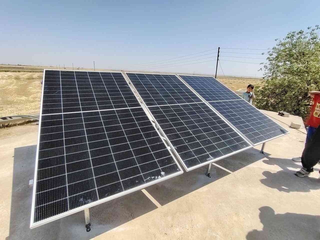 قرية العيصلانة/تنصيب منضومة طاقة شمسية بواقع ٨ أمبير نهاري ٤ أمبير ليلي من قبل شركة كولدن بور للطاقة الشمسية فرع-ناحية الرياض .
متوفر نظام اقساط شهري.
للاستفسار:
*********** مهندس ياسر حسن الشاطي
