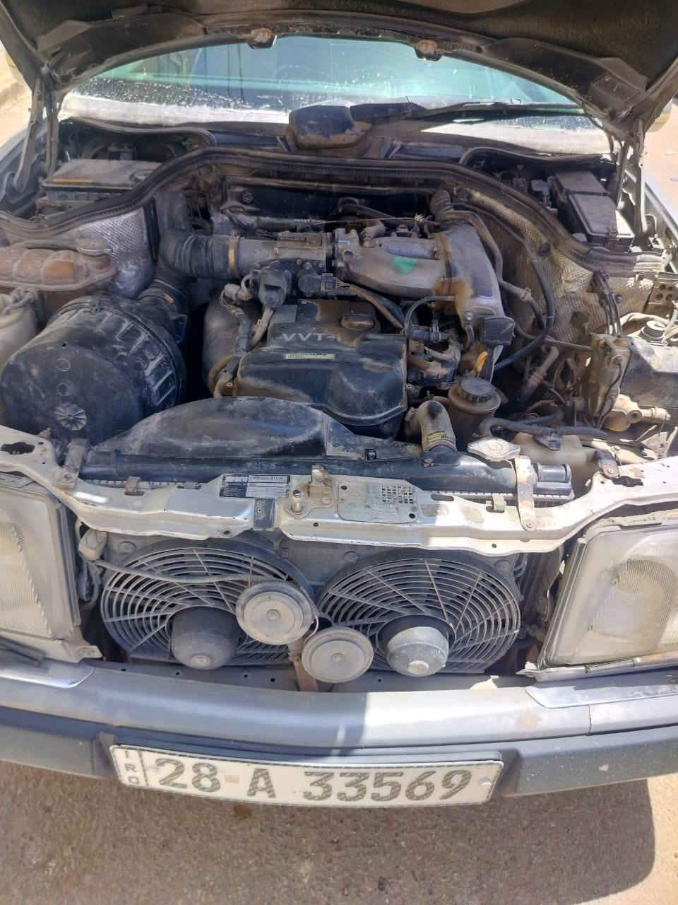 السلام عليكم 
مرسيدس دب اصل محرك 8سلندر موديل 1994 
محوره vvt فيشه وبطل جاهزه كير محرك حداديه تبريد السعر 70 وبيها مجال***********
