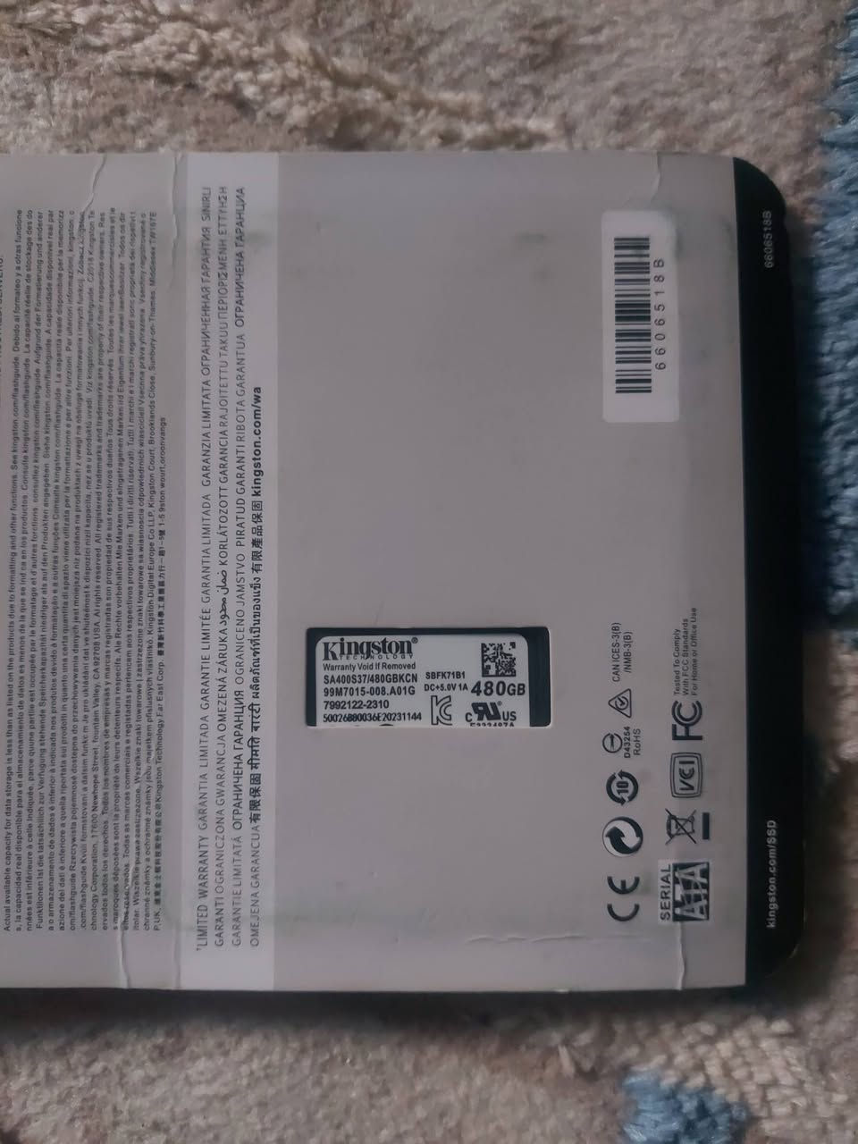 هارد جديد فقط مفحوص
حجم 480g


**إذا كنت صاحب هذا الإعلان وتريد حذفه لأي سبب، رجاءا أرسل رسالة إلى الدعم الفني**