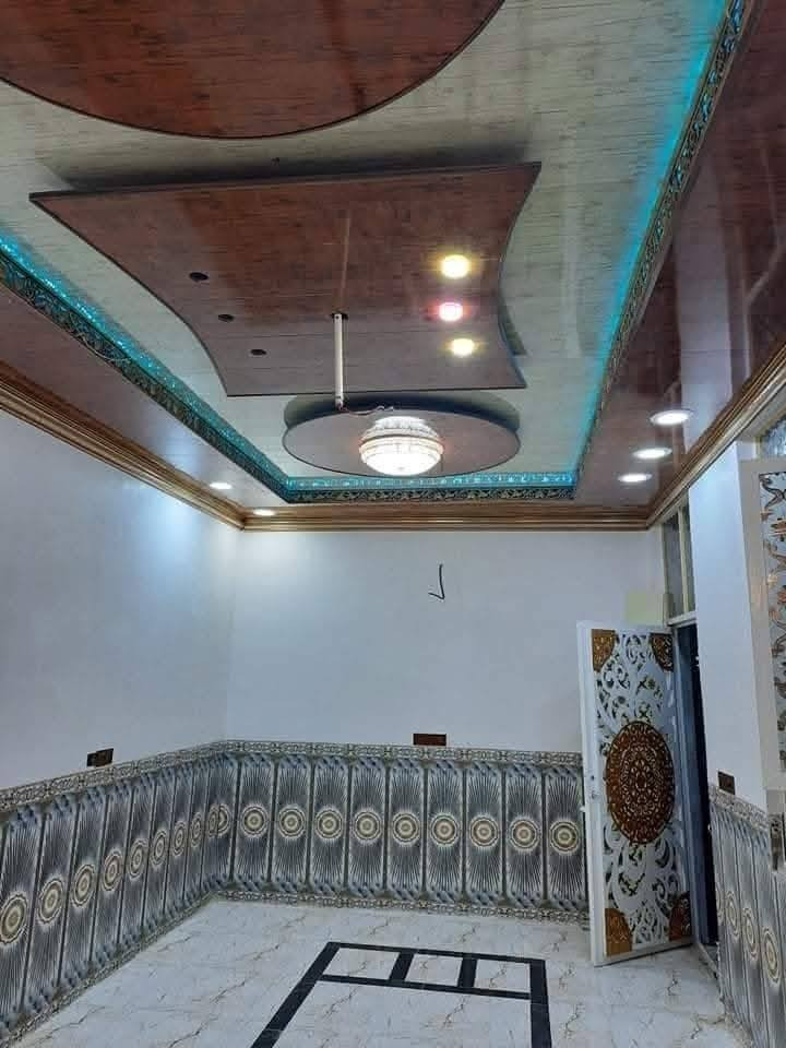 السلام عليكم خلفه سقوف ثانويه مربعات اشرطه شغل ليزر درجة اولى النجف ***********

