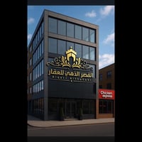 🏢 القصر الذهبي للاستثمار والتطوير العقاري  ✨ بناية تجارية مميزة للإيجا...