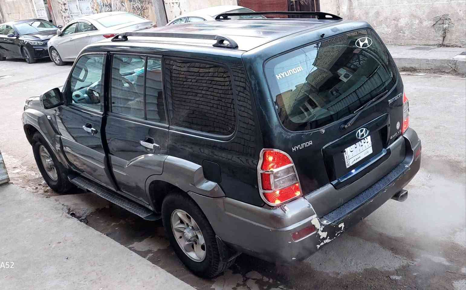 هونداي تريكان 2005 
محرك ٣٠٠٠محور بطه 
السياره تبريد ثلج 
كهربائياة كلهة شغاله 
سبعه راكب 
السعر ٦٥
 هاتف ***********
العنوان ...بغداد
