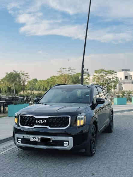 للبیع او مراوس 

كيا تيلورايد موديل 2024 SX LINE( قوية )اسود  امريكي فول فول مواصفات 
 كاميرات برؤية 360 درجة
بها جملغ امامی و نص قبخ جنطة 
بدون دواخل بدون ایی نواقص
سیارە كلش كلش جدید 

32000 $ بها مجال 
 

            
                  
 1-  كيا تيلورايد فئة SX اعلى المواصفات رقم اربيل 
2- محرك 6 سلندر 3800 
3-  ويل كب حجم 20 اسود  تاير بحالة ممتازة جدا 
4- عداد المسافة الحال10 الف 
5 بصمة ابواب امامية  وبصمة تشغيل وتشغيل عن بعد
6- لايتات زينون عالي ناصي عدستين 
7-اشارة في المرايا الجانبية مع حساسات الاجتياز 
8- مصابيح ترحيب في مقابض الابواب 
9 رادار امامي تفاعلي للتوقف التلقائي امامي خلفي
10-السيارة بانوراما فتحتين 
11-حساسات امامي خلفي 
12- كاميرات عدد 4 برؤية 360 درجة 
13-باب الجنطة كهربائي شفط 
14غرفة السيارة جلد رصاصي
14-تحكم كهربائي متكامل لقاعد المقدمة 
15 المقاعد الامامية تدفئة وتبريد كشن 
16- المقاعد الخلفية تدفئة وتبريد كشن 
17-شاشة دشبول كبيرة لمجموعة من الايعازات والضبط
18-بردات اصلية للابواب الخلفية 
19-مقاعد وسطية تطوى كهربائيا ويدوية الفتح 
20- انارة ليزرية متعددة بمزيج هائل من الالوان لأنارة دواخل السيارة 
21-مرايا جانبية شفط كهرباء مع ذاكرة لكشن السائق
22- خاصية تحديد المسار والتنبيه عند الخروج من المسار 
23-المقعد الوسطي منفصل  VIP
24-تبريد السيارة 3 قطع 
25- تحكم ستيرن جهتين متعدد الايعازات 
26- وضعيات القيادة عدد 5 
27- تنبيه بالارتجاج في المقود 

وباقي المواصفات بالسيارة الغنية عن التعريف 
رقم أربيل الجديد هزه جديد
السيارة موجودة أربيل

***********
