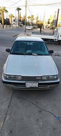 مازدا موديل 1989 كاربون بنزين كير مكينه شرط سيارة بدون  صبغ شرط تحويل ...