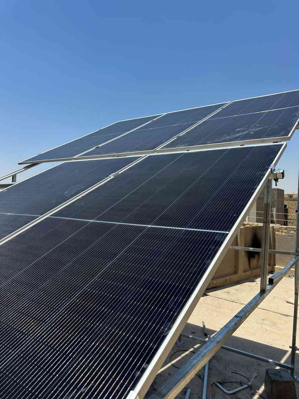 ⚡🔋 تم بحمد الله تنفيذ منظومة طاقة شمسية🔋⚡
✔️ 10 أمبير - نهاري / ليلي 
✔️ألواح شمسية (جينكو)بقدرة 650W
✔️ انفيرتر Chisage , Hybrid , 6.6 KW
✔️ بطارية Chisage , 10 KWh 
📞 للحجز والاستفسار: *********** - ***********
📍 العنوان: محافظة المثنى – قضاء الرميثة
حي المهندسين، قرب الثانوية العراقية للبنين
نسعد بخدمتكم وتنفيذ أفضل الأنظمة بأعلى جودة
 #مكتب_النور_للطاقة_الشمسية 
#شيساج
  #جينكو
