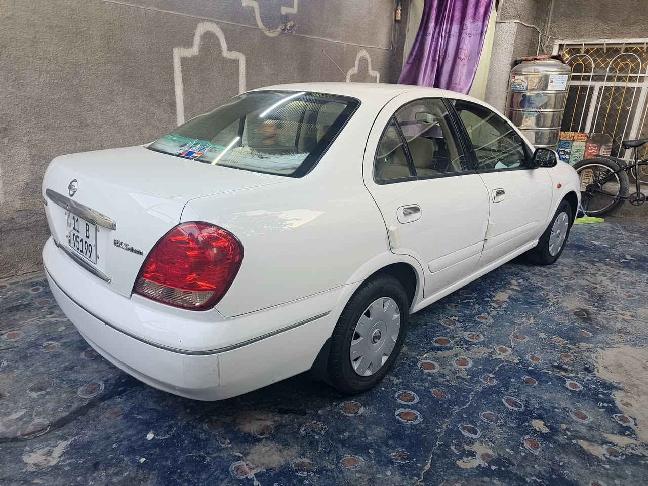 نيسان سني ياباني 2008
محرك اسود مرغوب ما مفتوح
كير أوتوماتيك
قفل مركزي
داخل أصفر
كير و محرك خير من الله
تايرات كهرباء
تبريد شرط فحص
سنوية + هزة
 مكفوله كفاله عامه وصور السونار بل منشور 
رقم بغداد
السعر المطلول / 115 
 العنوان: بغداد / الشعب 

***********
