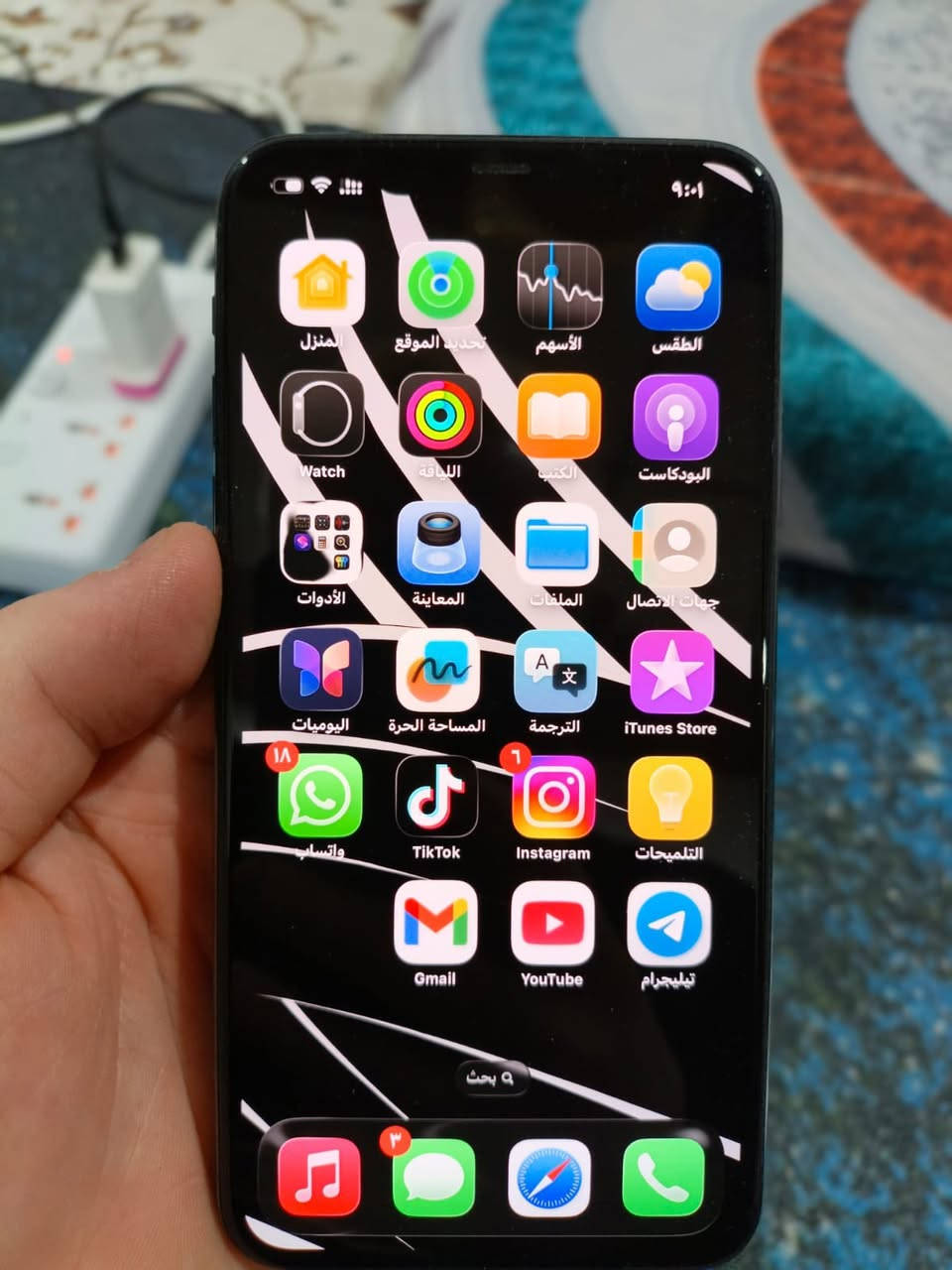 آيفون 11 برو ماكس
زيتوني نضيف حيل بطاريه ١٠٠ مستبدله اصليه
فيس إيدي شغال 
256
325
***********
تكريت القادسيه
