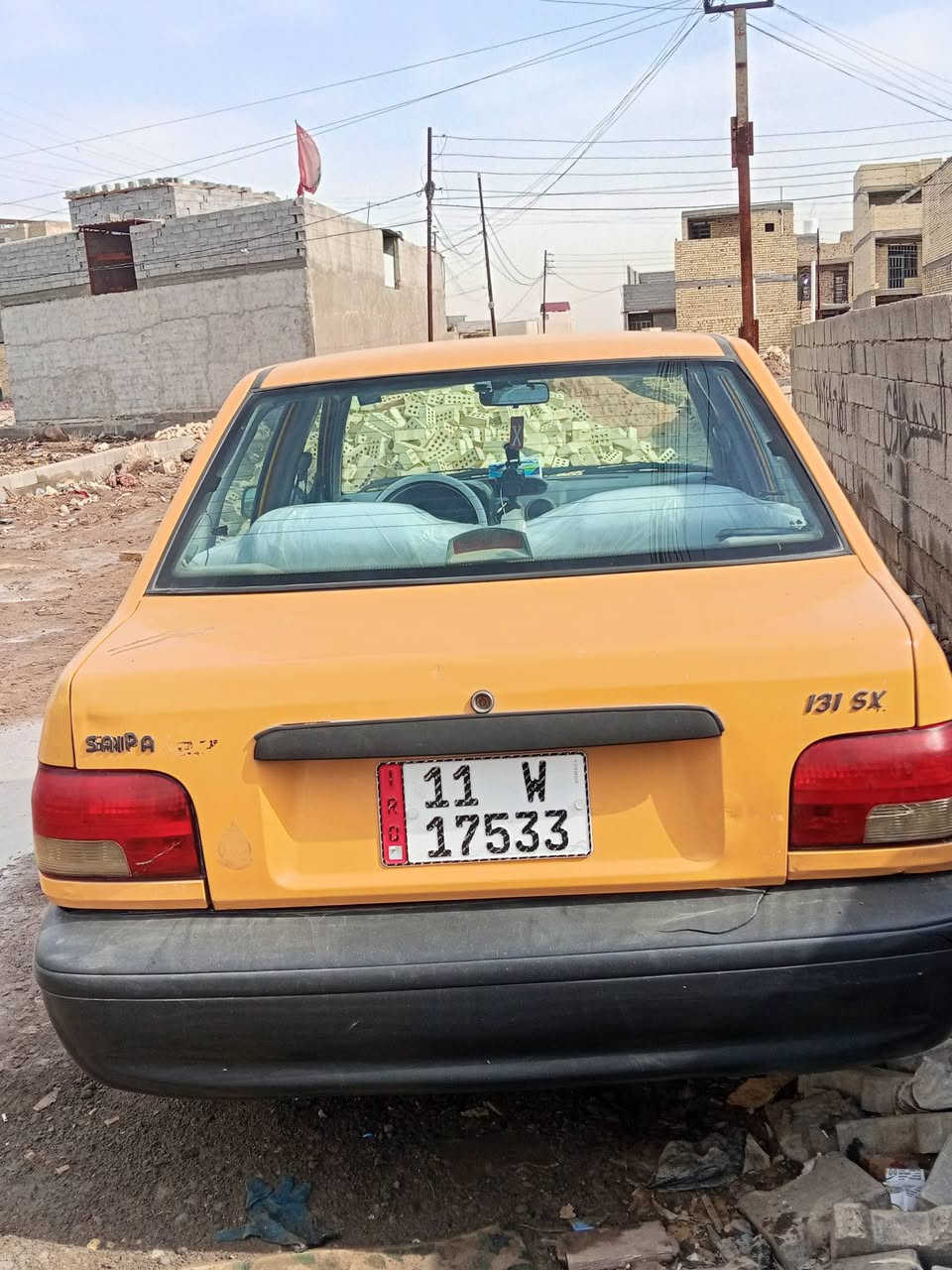 سلام عليكم سايبه موديل15 سياره كبل الشارع بيها محرك زيرو اني شاده سعرها41 والشراي يتصل بيها مجال قليل *********** هاذ رقمي ومكاني بغداد الشعب
