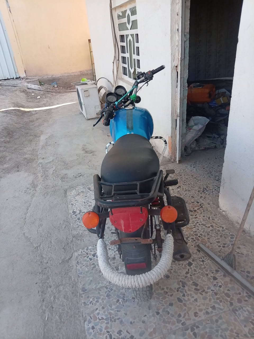 سلام عليكم
دراجه دايون نفخ للبيع مكفوله
مكان بابل حمزه الغربي
محرك 150
اوراق سكنر
سعر خاص
*********** اتصل وبيك خير وتدلل
