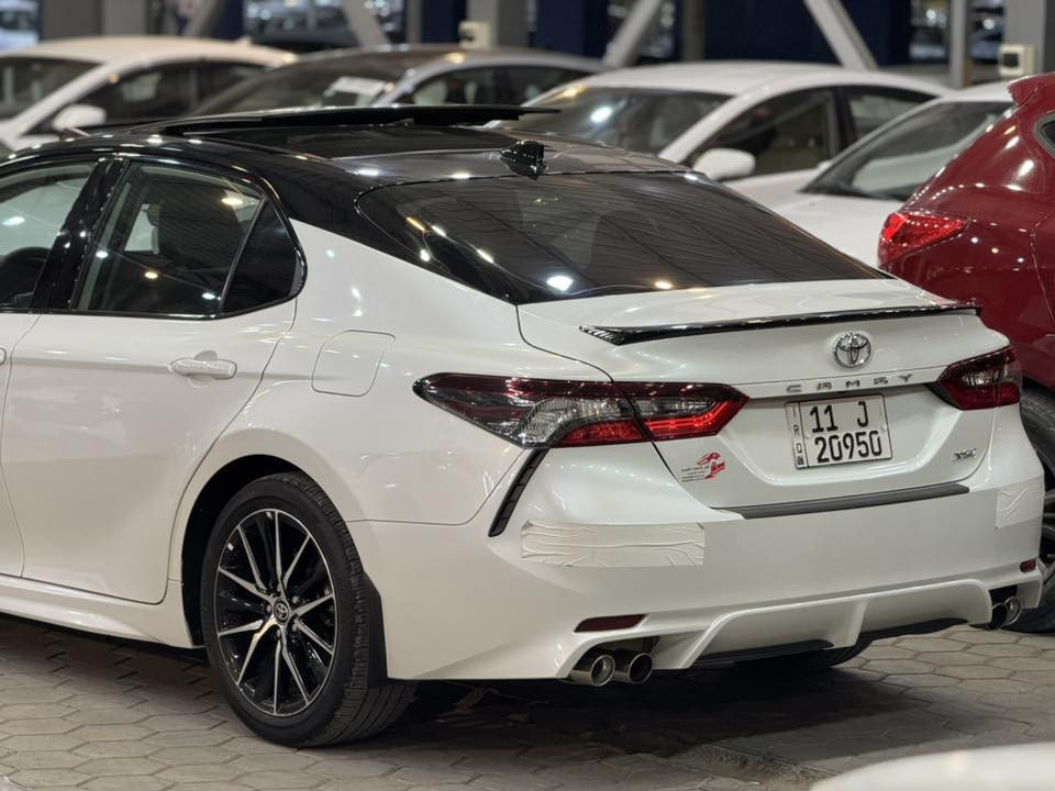 تويوتا كامري (XSE) موديل : 2023

اللون : لؤلؤي ( two colour )

عداد المسافة : 29.000 km

حجم المحرك : 3.5L ( 6 سلندر )

الضرر : تبديل بنيد فقط ..
‎‏
كافة الايرباكات سليمة 100%
المواصفات : 𝐗𝐒𝐄
فـول مـواصـفـات..
بانوراما طكتين..
ابواب  بصمه
بصمة تشغيل 
تشغيل عن بعد (𝐑𝐄𝐌𝐎𝐓𝐄 𝐒𝐓𝐀𝐑𝐓)
داتاشو..
شاشة كبيرة
نظام صوت ( JBL )
كاميرا خلفية
هاند بريك بصمة
اوتو هولد (𝐀𝐔𝐓𝐎 𝐇𝐎𝐋𝐃)
اوتو ستوب (𝐀𝐔𝐓𝐎 𝐒𝐓𝐎𝐏)
رادار امامي (تحديد مسار)
‏‎رادار جانبي (نقاط عمياء)
مانع انزلاق+𝐀𝐁𝐒
3انظمة  (𝐄𝐂𝐎) (𝐍𝐎𝐑𝐌𝐀𝐋) (𝐒𝐏𝐎𝐑𝐓)
تحكم ستيرن + شفتات ستيرن
كشنات جلد ، كشنات كهربائي
كشنات الامامي هيتر 
لايتات (𝐋𝐄𝐃) عدسة زينون بلادي
اناره داخليه led 
ترحيب بلادي بالدواسات 
شاحن وايرلس
مثبت سرعه تفاعلي قيادة اليه ، تحديد مسار..

السعر 27.000 $

الرقم : ***********
