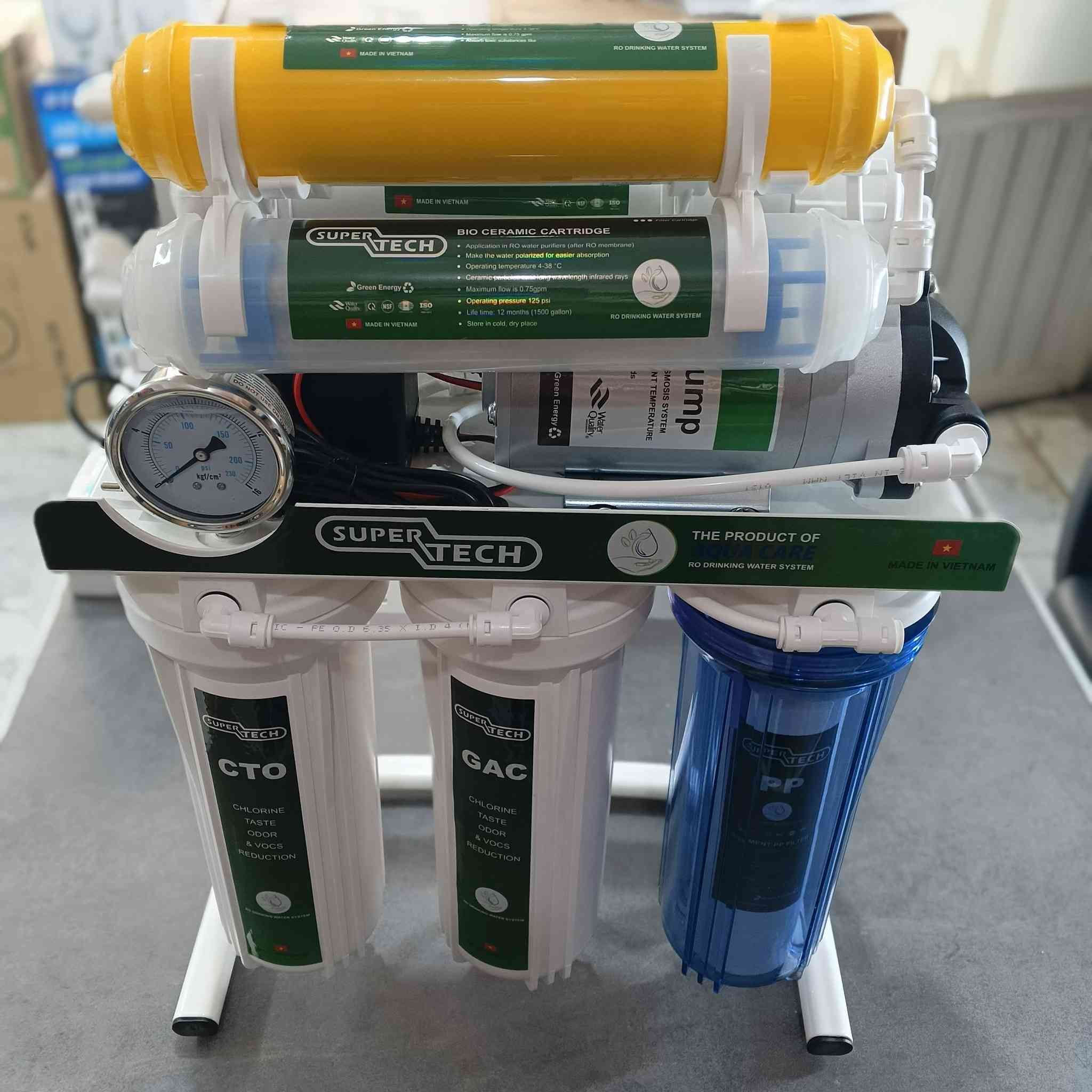 🔥 سوبر تك – فلتر فيتنامي أصلي 🇻🇳
💧 7 مراحل تصفية + تحلية + تعقيم
✔️ ينقّي الماء من الشوائب والصدأ
✔️ يزيل الكلور والطعم والرائحة
✔️ ممبرين عالي الدقة لتنقية عميقة
✔️ يوازن الأملاح ويعطي طعم نقي
✔️ تعقيم نهائي لمياه آمنة 100%
👨‍👩‍👧 مناسب للبيت والعائلة
🚚 توصيل سريع و مجاني داخل العراق
💯 جودة مضمونة وسعر مناسب 
    ***********
