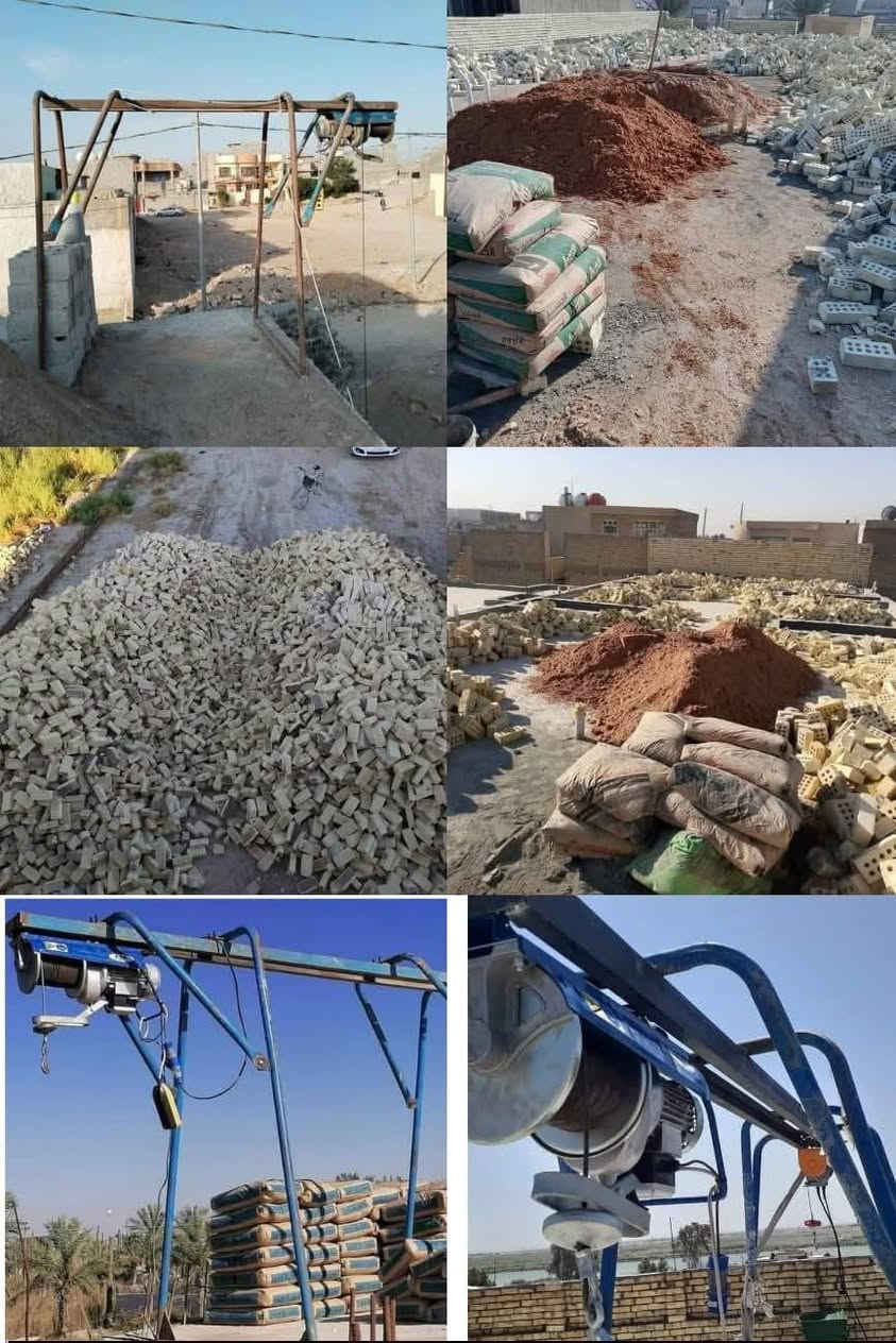 ونج❤️ تصعيد كافت مواد لبناء*********** طابوق رمل حصو جص فرمستون شتايكر 🫵 تزفيت كافت السطح تسليطه سطح. صب تراب وتبن.   اخراج التراب. الزائد من لبيت حدل سبيس.  شغل يرضي. الله.  🤲 ليحب يتواصل خاص واتساب 👈***********
