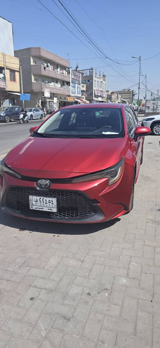 السلام عليكم 
كورلا 2020 le 
وارد امريكي بدون اير باك 
العداد 80 مايل قابل للزيادة 
كير ومحرك مكفول 
رقم بغداد السياره بأسمي 
نقص السياره رادار 
البنيد راجع بارد ع ضربتهه بامريكا ليحد الان كما موضح بالصور 
الجاملغ بي صبغ جهة السايق السياره ع حادثهه من امريكا مابيهه حادث بالعراق 
موقع السياره بغداد / الحرية 
السعر ١٢٥ بيهه مجال شي بسيط 

للاستفسار 
***********
