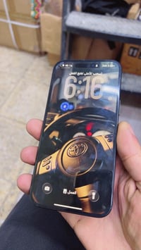 16 بلص لون اسود ذاكره 128 بطاريه 91‎%‎  الجهاز مكفول كفاله عامه مكاني ...