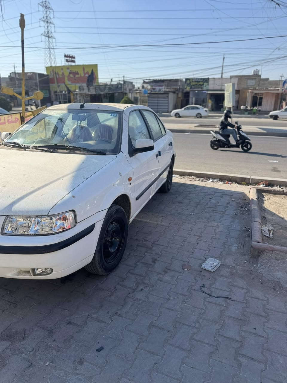 اسلام عليكم سمند موديل ١٢سياره طك كارتون شركه ماشيه ١٣٠سبير مانازل.   رقم ديالى مكان بغداد سياره بسمنه استلام شركه سعر ٦٥قفل من الأخير رقم تليفون ***********
