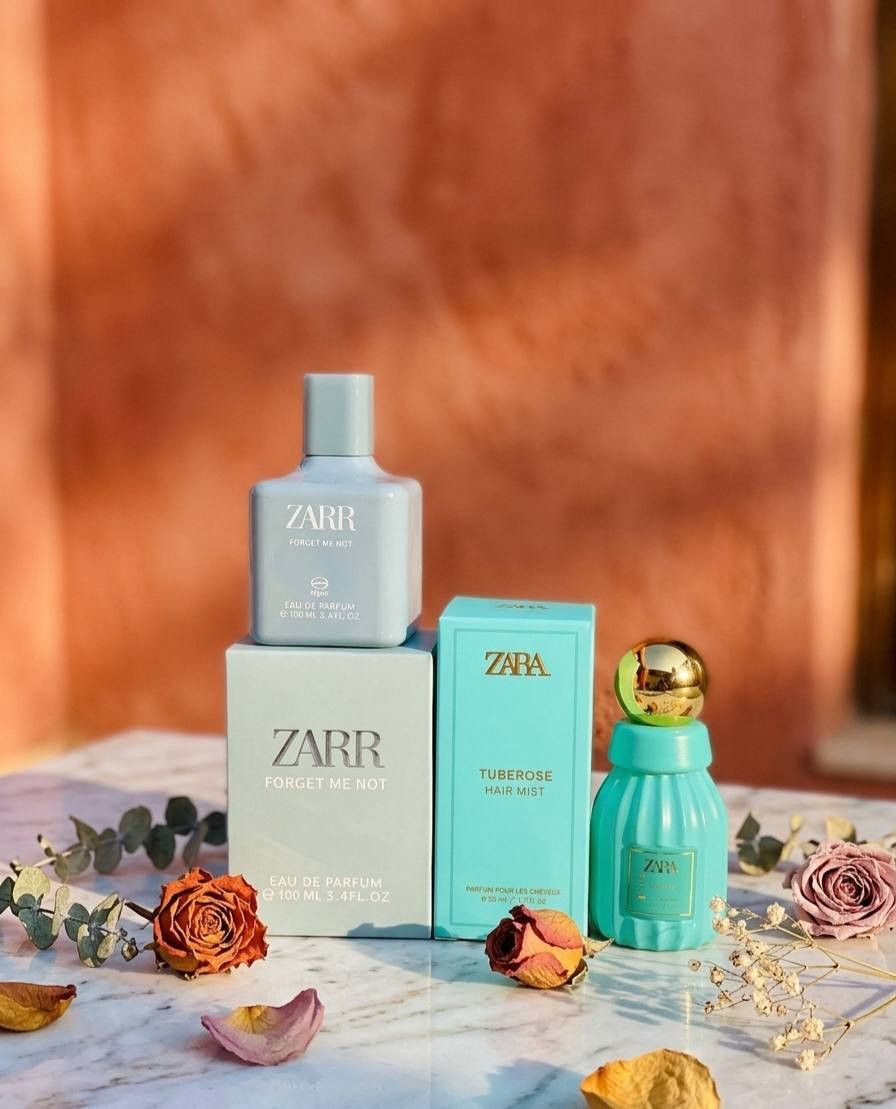 جمعنا لكِ أفخم ثنائي للعناية والجاذبية.. عطر الجسم المركز مع هير مست (معطر الشعر) لحماية شعركِ وبقائه فواحاً طوال اليوم 🎀:

عطر ZAAR الفاخر 🧴 (حجم 100 مل) - تركيز وثبات عالي جداً.

معطر الشعر ZARA 💇‍♀️ (حجم 50 مل) - خفيف على الشعر ويعطي ريحة ونظافة تجنن.


**إذا كنت صاحب هذا الإعلان وتريد حذفه لأي سبب، رجاءا أرسل رسالة إلى الدعم الفني**