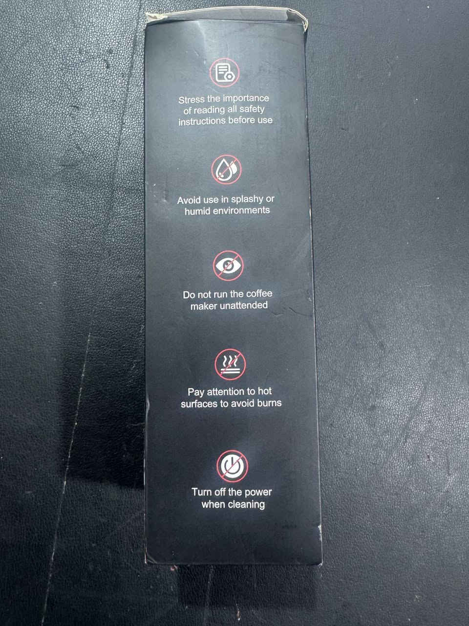 ماكينة إسبريسو محمولة (Portable Espresso Machine) 
تعمل ببطارية قابلة للشحن وتوفر ميزات متعددة لتحضير القهوة أثناء التنقل.
اي استفسار خاص 
قطع امزون


**إذا كنت صاحب هذا الإعلان وتريد حذفه لأي سبب، رجاءا أرسل رسالة إلى الدعم الفني**