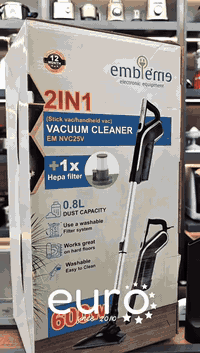 قوة تنظيف عملية بحجم ذكي 💪

مكنسة Emblema 2 في 1 تمنحك أداء قوي بقدرة 600 واط مع تصميم خفيف وسهل الاستخدام.

حوّلها خلال ثوانٍ إلى مكنسة يدوية ونظّف أصعب الزوايا والسيارة بكل سهولة.

فلتر HEPA قابل للغسل، خزان شفاف، ونتائج تنظيف واضحة من أول استخدام.

خيار مثالي لكل بيت يبحث عن نظافة يومية بدون تعب.
السعر 47الف بس 
والتوصيل مجاني لجميع المحافظات 
لتثبيت الطلب واتساب ***********
