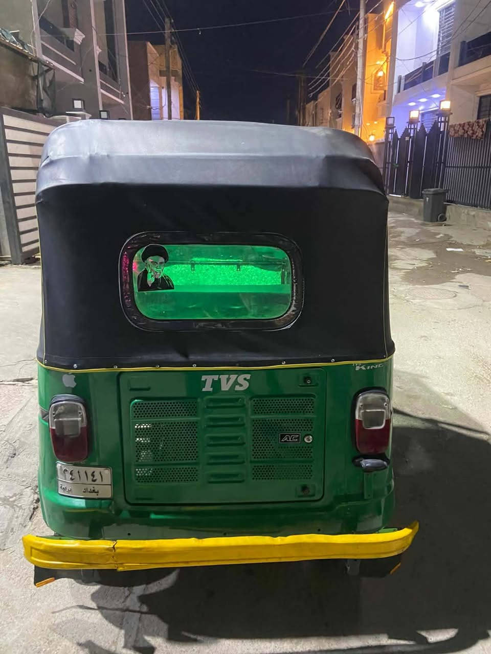 السلام عليكم TVS موديل 22 للبيع كفاله السعر 8 ملايين المكان حي الجهاد ***********
