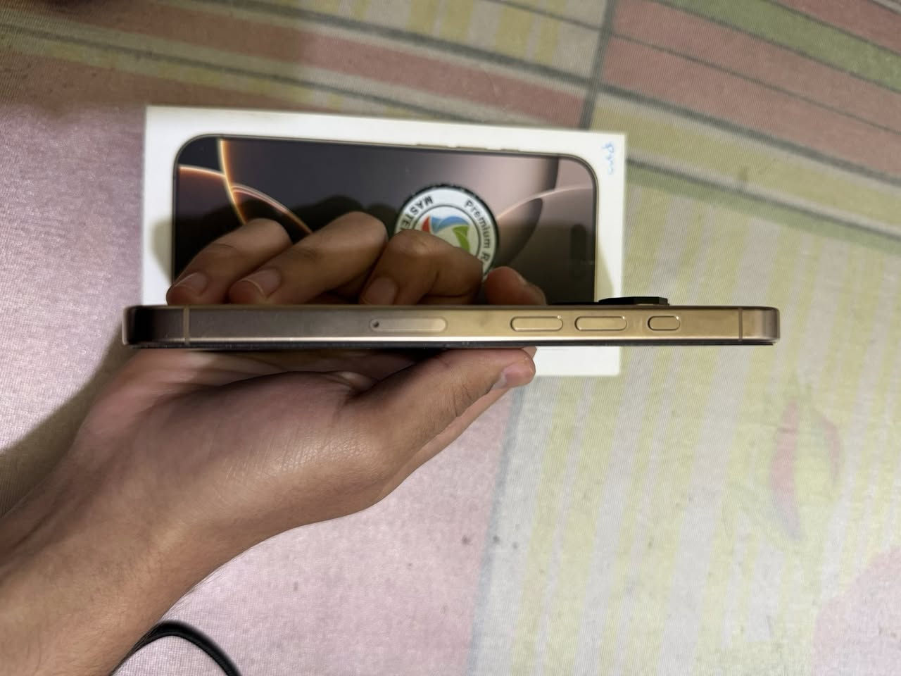 16proفقط
ذاكره256
بطاريه92
جهاز ضمان ماستر جهاز نضافته مبينه بصور  وملحقاته كامله سعر الجهاز1125وبي مجال بسيط 
مكاني بغداد رقم الهاتف ***********
