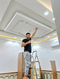 مستعدون لكافهّ ديكورات جبس بورد والاصباغ المنزليه وجميع انواع الديكورا...
