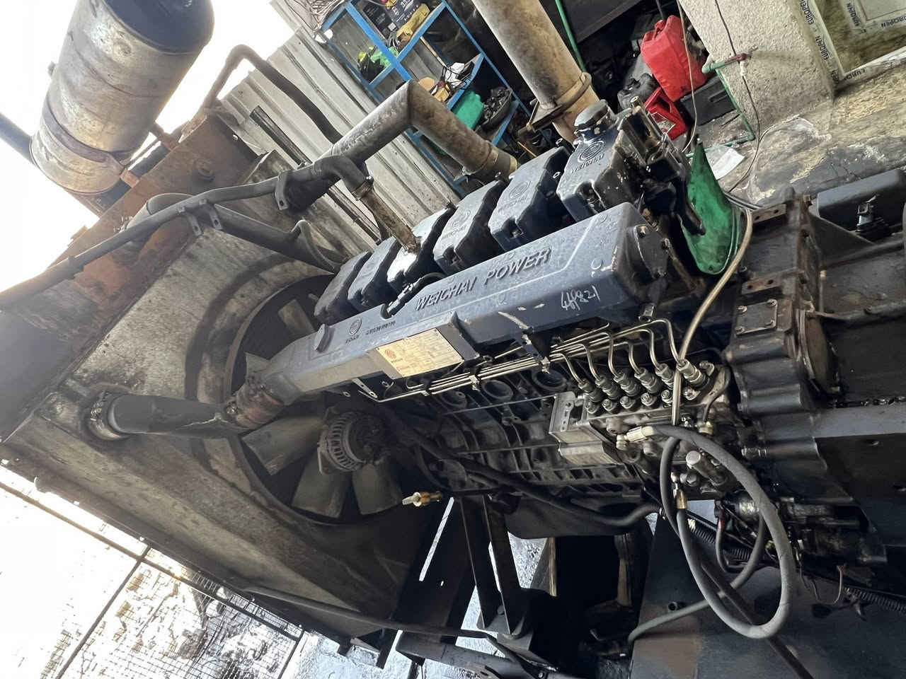 السلام عليكم شتاير B12 لا تنقيص ولا تبخير مكينه 24 راديتر جديده مجفته جديد راس توليد لوري سمر 250 ستندر مكان بغداد البياع الرقم ***********
