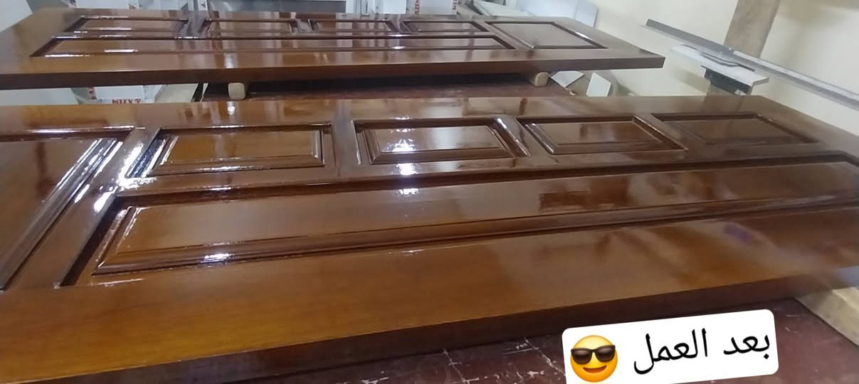 صبغ الأبواب وغرف الاخشاب فتح شد نقل غرف الاخشاب ***********
