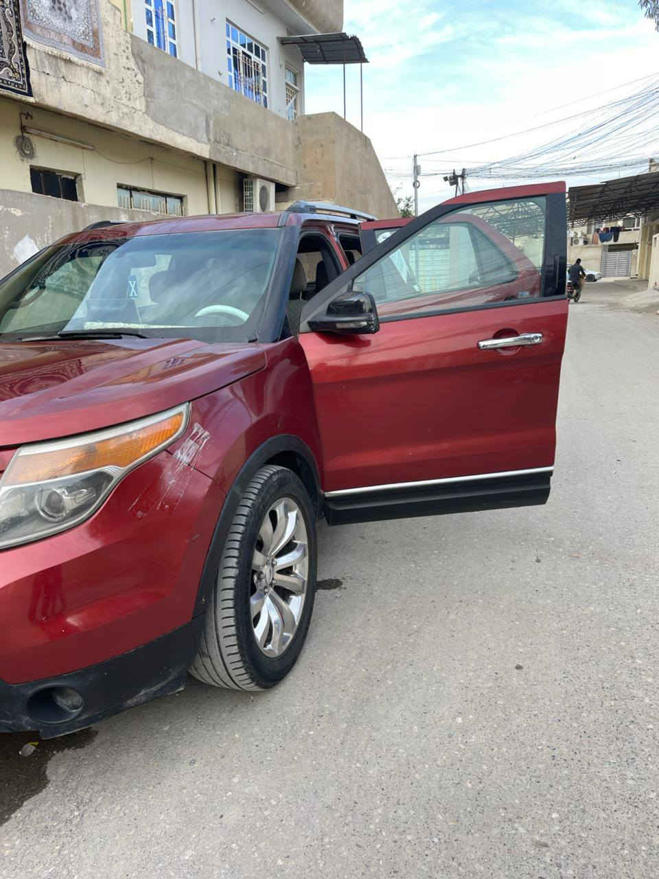 فورد اكسبلور موديل2014 رقم بغداد مشروع وطني كير محرك شرط مواصفات xlt تبريد وتدفئة مكان الموصل للاستفسار معا رقم الهاتف سعر  130. ***********
