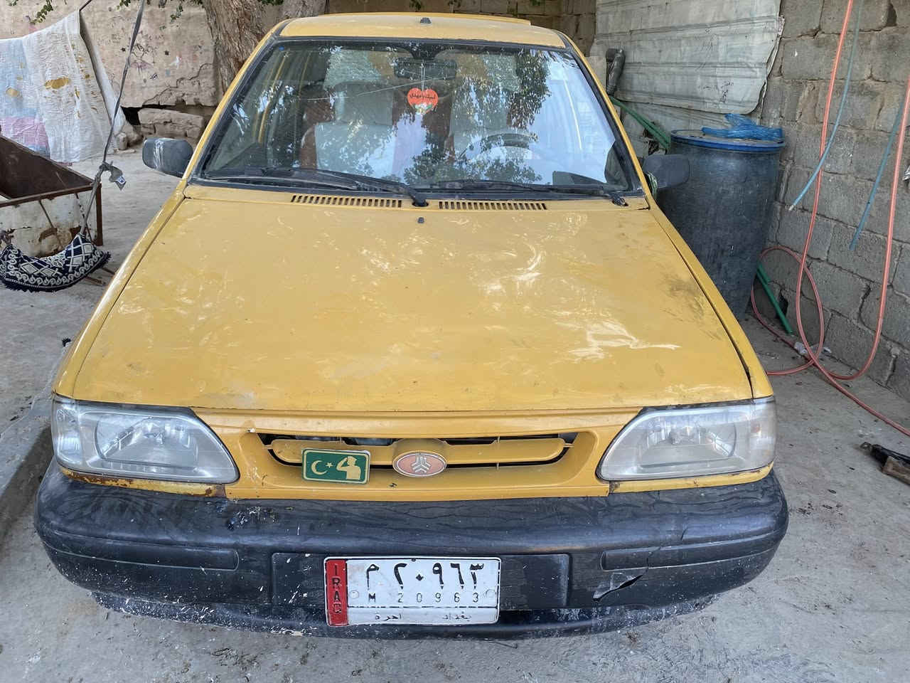 السلام عليكم سايبا موديل 2015  كيرها كايم
راعيها موجود بغداد هيئه وغرامات عليه مكانها كربلاء سعر 30 ورقه وبيها مجال رقمي ***********
