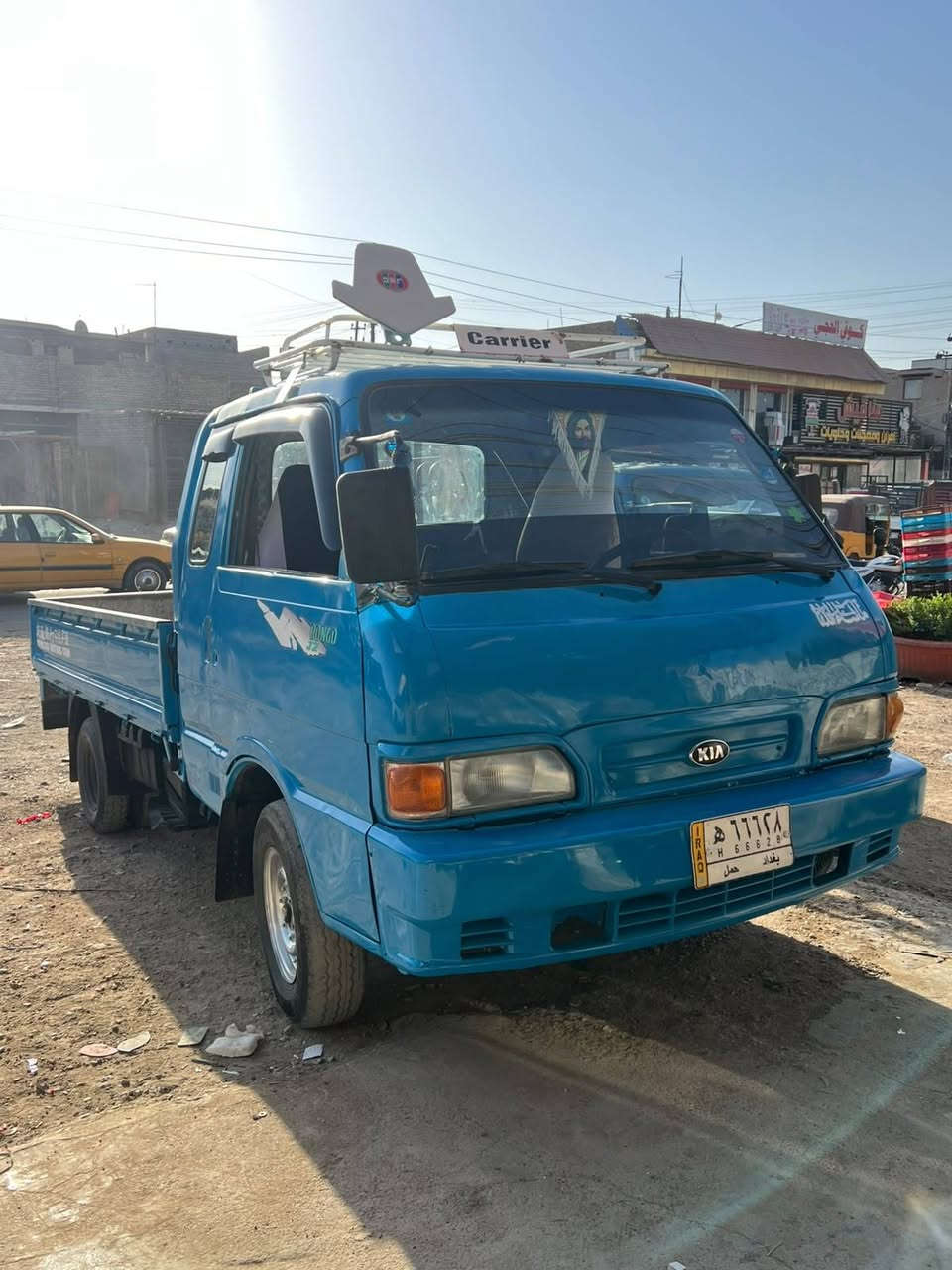 سلام عليكم كيه 96حمل مكينه وكير وكسن مكفول تخم تاير صدر جديد سبعه جنكال سنويه 29 تحويل مباشر السعر 55وبيها مجال مكان بغداد المعامل اتصال ***********

