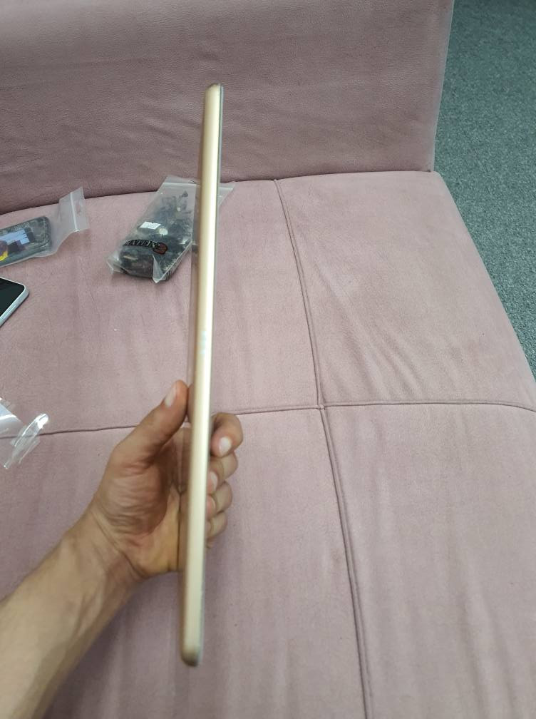 ايباد ٧ 
ذاكرة ٣٢ 
الجهاز مبدل فقط اللمس مبدل اصلي وكالة 
البصمة لا تعمل فقط دكمة الهوم شغالة طبيعي 
الجهاز نظيف بدون اي مشاكل 
الجهاز بدون ملحقات نظيف و مامتعوب 
السعر ١٤٥ الف 
البصرة السراجي البصرة, العراق


**إذا كنت صاحب هذا الإعلان وتريد حذفه لأي سبب، رجاءا أرسل رسالة إلى الدعم الفني**