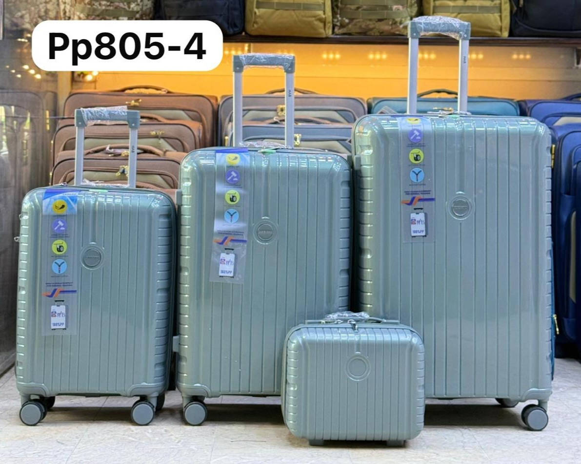 ️🧳✈️
وصلت تشكيلة حقائب السفر الجديدة
أناقة • متانة • راحة بالسفر

4 قطع  مطابق للصوره 
✔️ خامات قوية ضد الصدمات
✔️ عجلات 360° سهلة الحركة
✔️ أحجام متعددة تناسب كل الرحلات
✔️ ألوان عصرية تناسب ذوقك

سواء سفرتك قريبة أو بعيدة…
خلي رحلتك أرتب وأفخم مع حقائبنا ✨

📍متوفر الآن بأسعار مميزة
📞 للحجز والاستفسار: ***********
#العنوان : قضاء بلد - شارع العريض 
قرب حلويات احفاد علي الحمداني 
🚚تتوفر خدمة داخل قضاء بلد فقط✨
