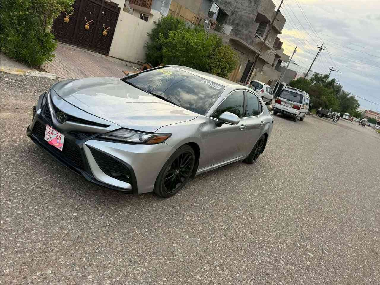كامري 2024 وارد أمريكي 🇺🇸 ماشية 51 الف محرك 4 سلندر 2500
موصفات ✔️XSE✔️فول فول ماعدا بانوراما 
كير محرك على وضع شركة شرط سيارة 🚗 كلين بدون صبغ بدون تبديل بدون تعديل بارد بدون غرق بدون حالوب بدون شخوط 
(رقم شاصي مرفق مع صوار ) سيارة 🚙جديد دخلت العراق تترقم شمالي تكلفة رقم على مشتري او إذا تريد تستلمه مرقمه كامل بسمك 
موصفات 🌹فول بصمة تبريد قطعتين شحن واير لايست نقطة عمياء مانع ضباب ابواب بصمة لايتات ليت سايد بريك بصمة أوتو هولد ويل حجم 19 جبير كشنات جلد رياضي كشن كهرباء وتدفئة شاشه ديجتال بيه اهواي موصفات سعره 226 بيه مجال للطيبين 
مكانه كركوك حي العسكري سايدين 
***********

