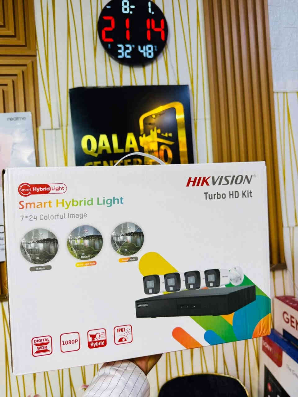 #وفرنا_لكم 
من جديد
#كاميرات_مراغبه
من شركة هيك قشجن ضمان سنة
كاميرات فرديات خارجيه عدسة واسعة وصوت مع التقاط صور
كاميرات فرديات داخلية  صوت مع التقاط صور
كيبل كاميرات امتار+20م+30م+40م+50م
 HARD   مخلف احجام ال 
ستاندات 
بوكس جداري
 
وايضا متوفرشاشه حجم 24 مختصه للكاميرات

كما يتوفر كادر لتنصيب الكاميرات وبدقه عاليه

كل هذا واكثر تجدونه #في_متجركم_المفضل_سنتر_القلعة

عنوانا.  الشرقاط.     اسديرة وسطى.  مدخل سوق الموبايلات

هـاتف ***********

يتوفر خدمة توصيل لجميع المحافضات🚗🚗🚗
