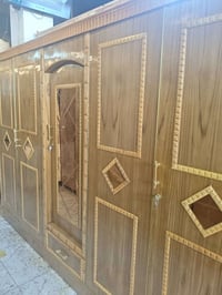 دولاب خشب زان • ٥ أبواب • درجة أولى