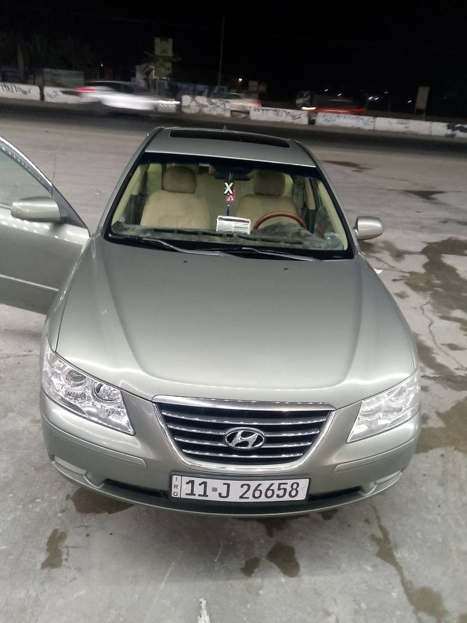 سلام عليكم سوناته للبيع  2009السياره كفاله عامه2400
خير من الله العنوان بابل مسيب 130او بيها مجال اي استفسار ‏‪***********‬‏
