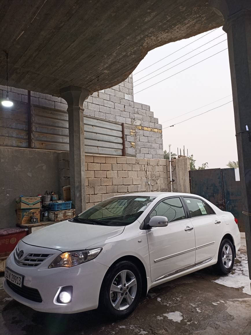 سلام عليكم 
للبيع كورلا 2011 خليجي رقم اربيل الجديد وكالة باسمي سيارة جديدة جداً وجاهزة من كلشي استخدام شخصي صبغ بالبنيد فقط والباقي كفالة عامة من الصبغ السيارة استيراد خاص محرك 1800 الكبير
ويل كب بلاد
شاشة كامرة حساس
تحكم ستيرن
اشاير بالمري
شباك كروم
دسك امامي خلفي
سيارة فول عدى الفتحة السعر 133 للاستفسار ‏‪0781 150 7754‬‏ البصرة, العراق
