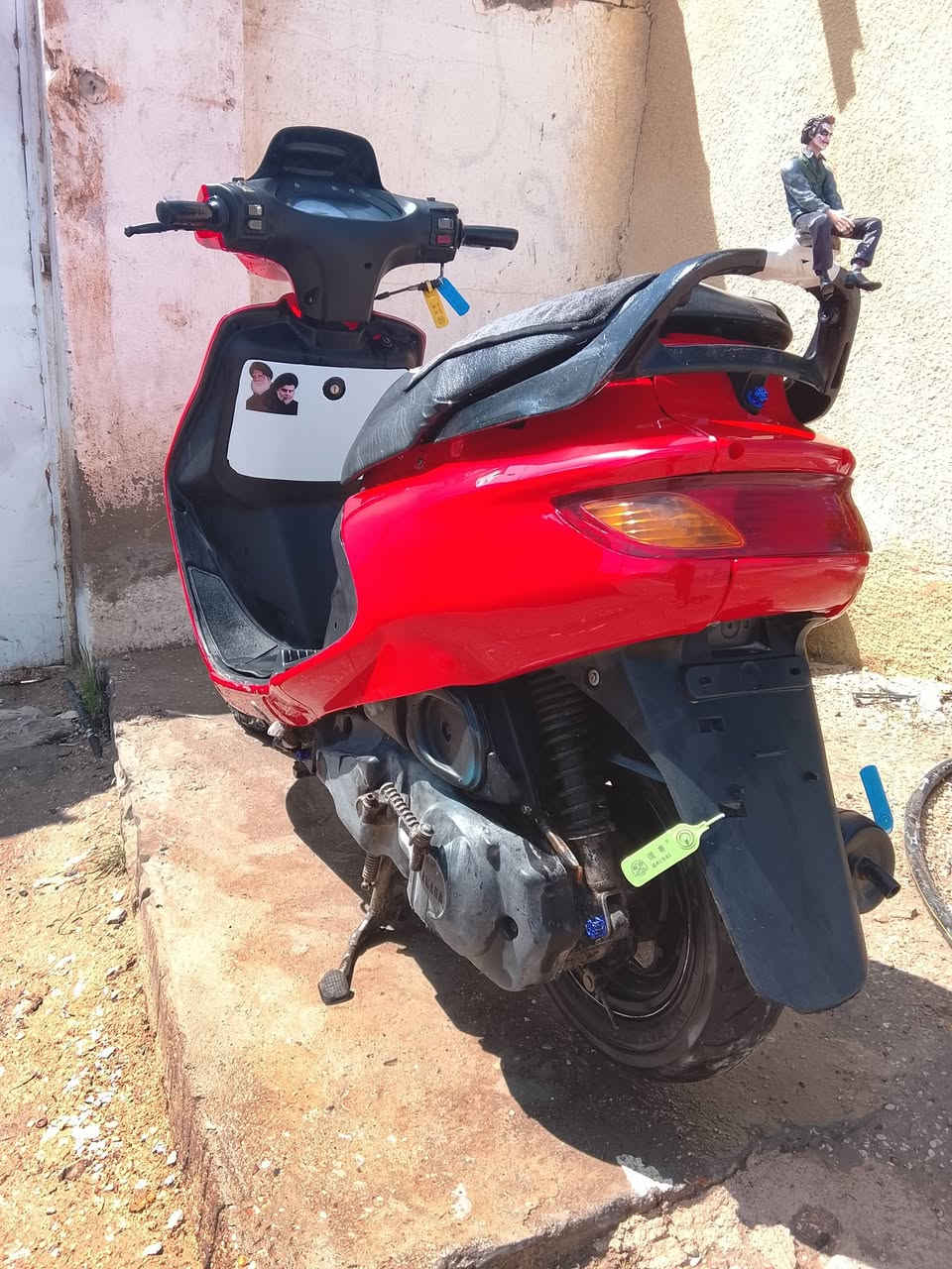 سلام عليكم اخوان دراجه فراشه فحل دسك اللبيع موديل 2005مكينه مامفتوحه بلادي
دبلات شغالات  اشاير شغل لايت زنون مكينه ناعمه كفرات جديده السعر 550اني مكلف بالنشر اتصال على الرقم
(***********) @إشارة
