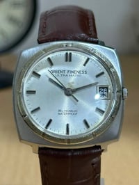 اورينت فنتج 1967 نوادر مكينة اوتوماتيك ⌚️  تحتوي الساعة على 35 حجر✨  ا...