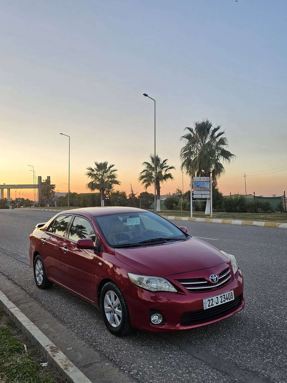 كورلا موديل 13 خليجي 
بدون صبغ بدون ضربه 
محرك 18 شرط بدون عيب 
رقم اربيل جديد 
ويل كروم 
داخل صاج
شاشه 
تحكم استيرن
سيارة جاهزه من كل شي 
سعر 135 شراي اتصل ***********/***********
مكان كركوك
